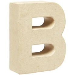 Gifi Lettre B à décorer en papier maché