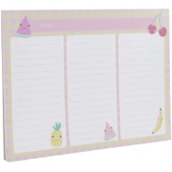 Liste to do A4 thème fruit 120 pages*Gifi Clearance