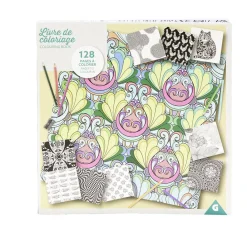 Gifi Livre de coloriage adulte 128 pages