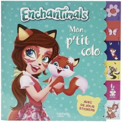 Gifi Livre de coloriage Enchantimals Mon p'tit colo avec stickers