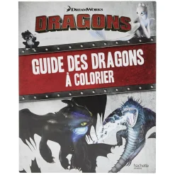Gifi Jeux Créatifs<Livre de coloriage et guide des dragons Dreamworks 96 pages