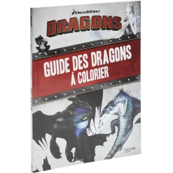 Gifi Jeux Créatifs<Livre de coloriage et guide des dragons Dreamworks 96 pages