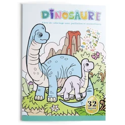 Gifi Jeux Créatifs<Livre de de coloriage 16 pages + 4 stickers inclus