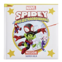 Gifi Livre d'histoire Disney Marvel Spidey et ses amis - Mission sauver Hulk