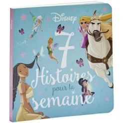 Gifi Livre d'histoire Disney Princesses et fées 7 histoires pour la semaine