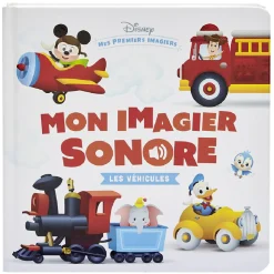 Gifi Livre Disney Mon imagier sonore Les véhicules
