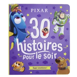 Gifi Livre Disney Pixar - 30 histoires pour le soir - Super aventures - 224 pages