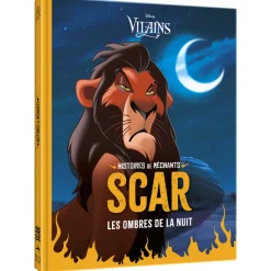 Gifi Livre Disney Vilains - Scar Les ombres de la nuit