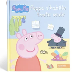 Gifi Livre histoire Peppa Pig s'habille toute seule Hachette Jeunesse 32 pages