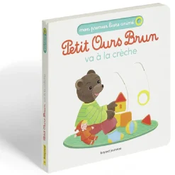 Gifi Livre histoire Petit Ours Brun va à la crèche Bayard Jeunesse Mon 1er livre animé 10 pages