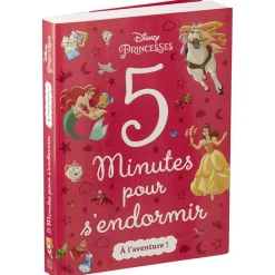 Gifi Livre histoire Princesses Disney À l'aventure 5minutes pour s'endormir