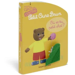 Gifi Livre Mini cache-cache - Petit Ours Brun Où es-tu petit chat ?