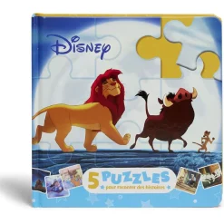 Gifi Jeux De Société Et Éducatifs<Livre Puzzle Disney - 5 puzzles 9 pièces