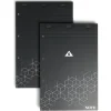 Lot de 2 bloc-notes perforés à grands carreaux A4 - 160 pages*Gifi Best