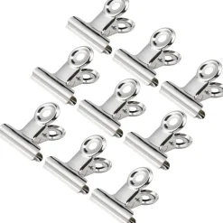 Lot de 9 clips en métal 8,5x2xH14,5cm*Gifi Best