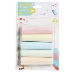 Gifi Lot de 5 craies géantes multicolore