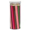 Gifi Lot de 80 crayons de couleur dans baril en plastique