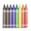 Gifi Lot de 8 crayons gras multicolore