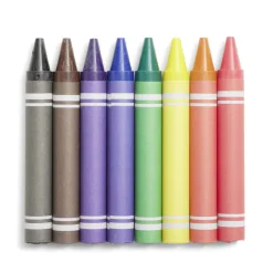 Gifi Lot de 8 crayons gras multicolore