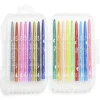 Gifi Lot de 18 crayons twistables multicolore