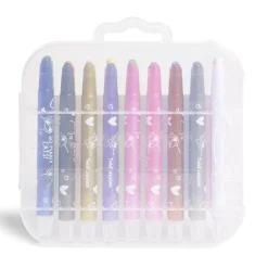 Gifi Lot de 18 crayons twistables multicolore