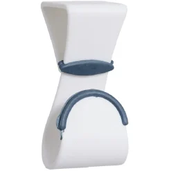 Gifi Lot de 3 crochets pour dessus de porte blanc