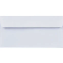 Lot de 50 enveloppes blanches avec bande auto-adhésive 11x22cm*Gifi Hot