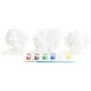 Gifi Lot de 3 figurines à peindre thème savane - Peinture et pinceau inclus
