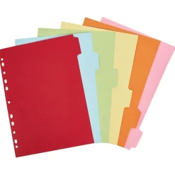 Lot de 6 intercalaires A4 21x29,7cm*Gifi Clearance