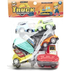 Gifi Eveil<Lot de 6 jouets véhicules de chantier