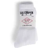 Discount Gifi Lot de 3 paires de chaussettes Lee Cooper homme coton blanc 43/46