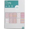 Gifi Lot de 20 papiers créatifs 10 designs - 4 modèles