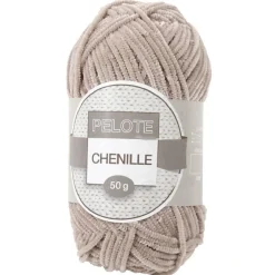 Gifi Lot de 3 pelotes de fil à tricoter 50 g