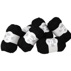 Gifi Lot de 6 pelotes de fil à tricoter 100 g