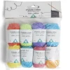 Gifi Lot de 8 pelotes 25m coton multicolore 10g