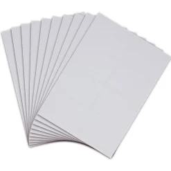 Lot de 80 étiquettes adhésives blanches 24x35mm*Gifi Best