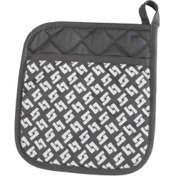 Hot Gifi Lot gant + manique en coton et silicone