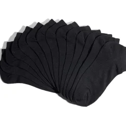 Discount Gifi Lot 7 paires chaussettes tige basse coton et polyester - 3 coloris