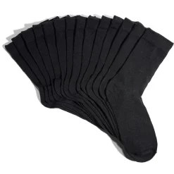 Outlet Gifi Lot 7 paires chaussettes tige longue coton et polyester - 3 coloris