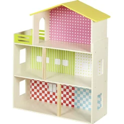 Gifi Jeux D'Imagination Et D'Imitation<Maison de poupée en bois avec meubles en bois