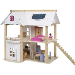 Gifi Jeux D'Imagination Et D'Imitation<Maison de Poupée en bois certifié FSC® H.52,5 cm