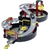 Discount Gifi Mallette roue circuit de voiture avec hélicoptère