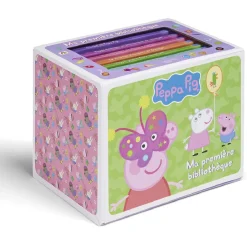 Gifi Ma première bibliothèque livre Peppa Pig x6