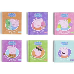 Gifi Ma première bibliothèque livre Peppa Pig x6