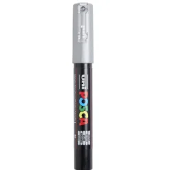 Marqueur créatif Posca pointe extra fine argentée*Gifi Outlet