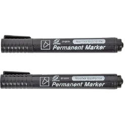 Marqueur permanent x2 noir*Gifi Outlet