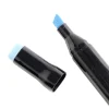 Marqueurs à double pointe teintes bleu/violet H18,5cm 6 pièces*Gifi New