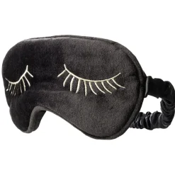 Online Gifi Masque de nuit adulte motifs yeux doré et noir Taille unique