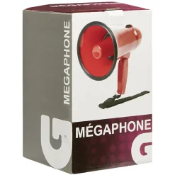 Mégaphone rouge ou bleu*Gifi Clearance