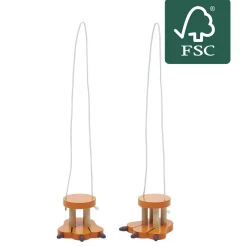 Gifi Jeux De Société Et Éducatifs<Mini échasse pied animal en bois - Longueur corde 150 cm